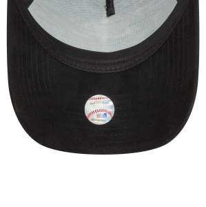 New Era, sapca e-frame faux suede NY Yankees, Negru 5