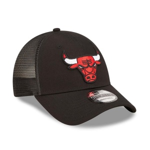 New era, Sapca trucker home field Chicago Bulls, Negru 3