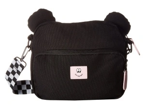 Vans, Borseta de umar Bear, Negru, 17 CM