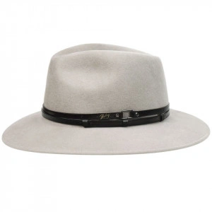 Bailey 1922, Palarie stedman elite velour fedora, Alb prafuit