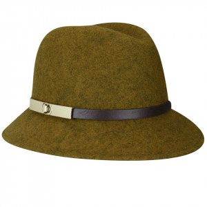 Betmar, Palarie dama darcy fedora, verde