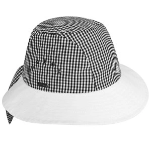 Betmar, Palarie dama knotted cloche negru-alb