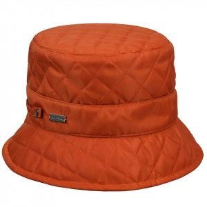 Betmar, Palarie dama quilted rain bucket portocaliu - Img 2
