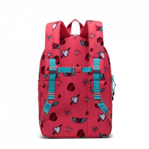Herschel-rucsac-heritage-XL-love-doodles-rosu-4