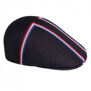 Kangol-basca-neagra-angle-stripe-507-2