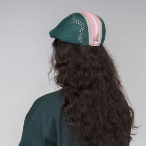 Kangol-basca-verde-slick-stripe-507-4