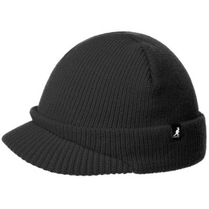 Kangol, Caciula sliced peak, Negru mat