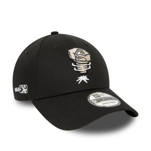 New Era, Sapca ajustabila 9forty Lansing Lugnuts, Negru mat 3