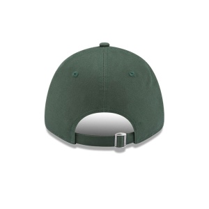 New Era, Sapca ajustabila 9forty patch Milwaukee Buks, Verde englez 5