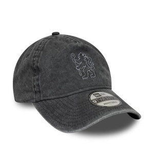 New Era, sapca baseball washed Chelsea FC Lion, Negru prafuit 3