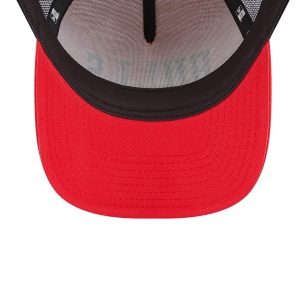 New era, Sapca trucker team script Chicago Bulls, Rosu 6