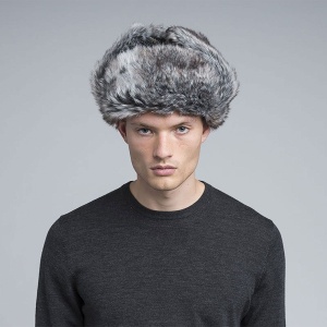 Kangol-caciula-gri-wool-ushanka-4
