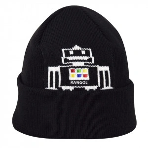 Kangol-caciula-neagra-robot-3