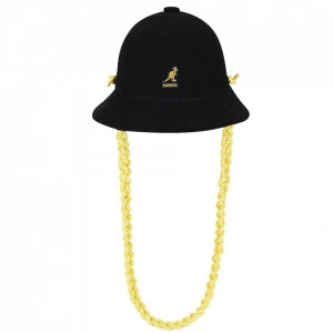Kangol, Palarie neagra knit chain casual