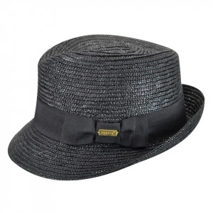 Kangol, Palarie neagra wheat braid arnold trilby