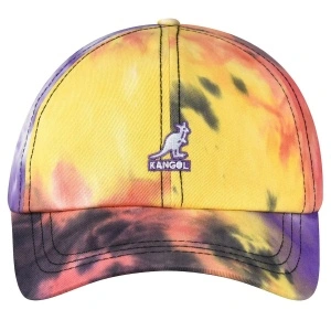 Kangol-sapca-tie-dye-baseball-galben-2