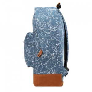 Mi-Pac, Rucsac albastru denim squiggle, 17L - Img 4