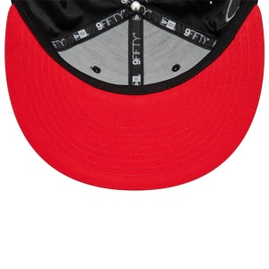 New Era, Sapca 9fifty infill Chicago Bulls, Negru mat 7