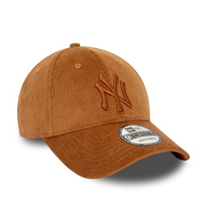 New Era, Sapca ajustabila cord New York Yankees, Maro caramel 3