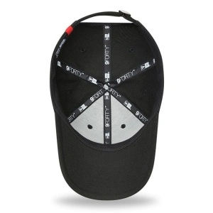 New Era, Sapca ajustabila cu logo brodat Aprilia, Negru mat 3
