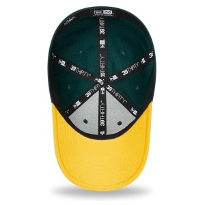 New Era, Sapca baseball 39thirty diamond Oakland Athletics, Verde/Galben 4