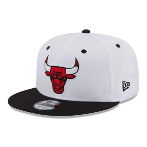 New Era, Sapca baseball 9fifty patch Chicago Bulls, Alb mat 3