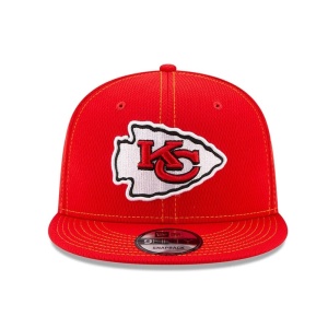 New Era, Sapca baseball 9fifty sideline Kansas City Chiefs, Rosu 2