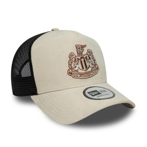 New Era, sapca din plasa Newcastle United FC faux suede, Bej 3