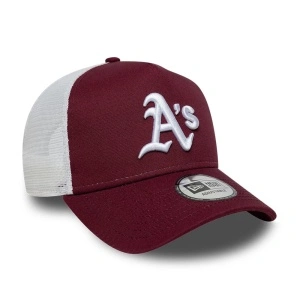 New Era, sapca din plasa Oakland Athletics MLB, Rosu - Img 3