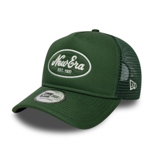 New Era, sapca din plasa oval patch, Verde