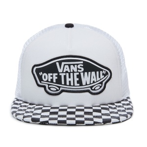Vans, Sapca trucker beach, Alb, 55-60 CM