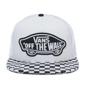 Vans, Sapca trucker beach, Alb, 55-60 CM