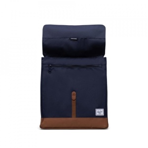 Herschel, Rucsac City Mid-Volume Sustenabil, Albastru marin - Img 2