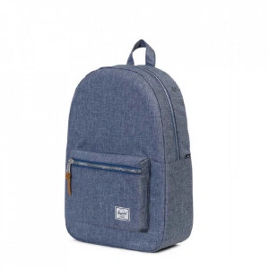 Herschel-rucsac-settlement-crosshatch-chambray-23L-2