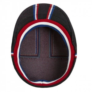 Kangol-basca-neagra-angle-stripe-507-4