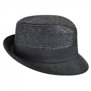Kangol-palarie-neagra-wheat-braid-arnold-trilby-3