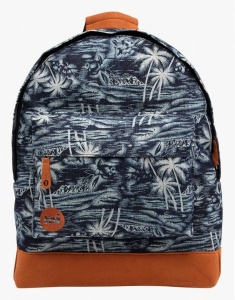 Mi-Pac, Rucsac albastru denim palm, 17L