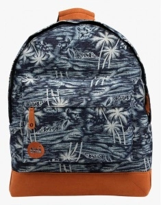 Mi-Pac, Rucsac albastru denim palm, 17L