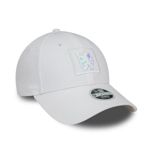 New Era, Sapca ajustabila 9forty rainbow FC Chelsea, Alb optic 2