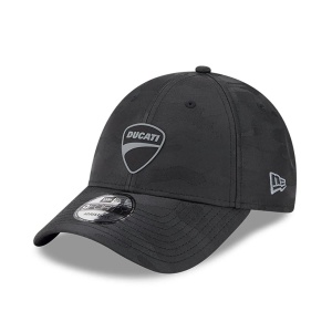 New Era, Sapca ajustabila cu logo brodat Ducati, Negru