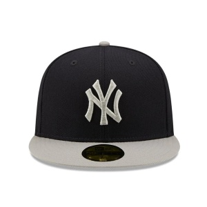 New Era, Sapca baseball 59fifty side patch New York Yankees, Albastru marin - Img 2