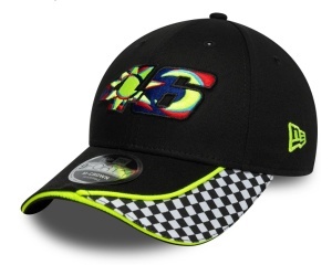 New Era, sapca baseball check VR46, Negru