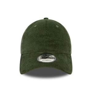 New Era, Sapca baseball de bumbac Cord, Verde padure 2