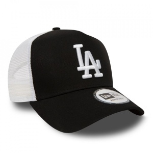 New Era, Sapca de bumbac cu logo cu segmente de plasa LA Dodgers, Negru 2