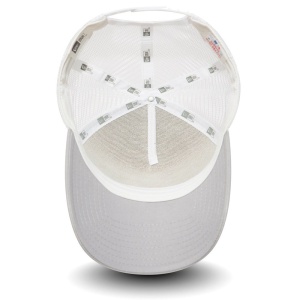 New Era, Sapca de bumbac cu logo cu segmente de plasa Ny Yankees, Gri 3