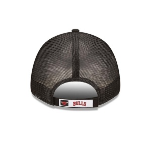 New era, Sapca trucker home field Chicago Bulls, Negru 4