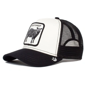 Goorin Bros, Sapca trucker black sheep, Alb, 55-60 CM