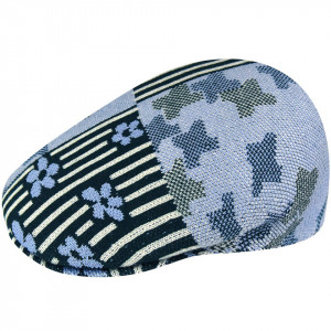 Kangol, Basca albastru nature flip 504