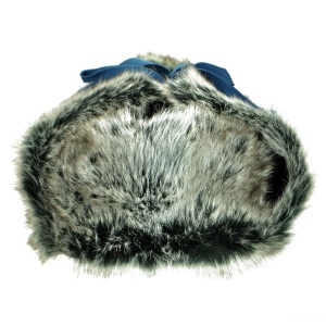 Kangol-caciula-albastra-wool-ushanka-3