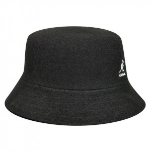 Kangol, Palarie bermuda bucket negru - Img 3